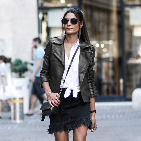 8 Ways to Use a Women's Biker Leather Jacket in Your Wardrobe