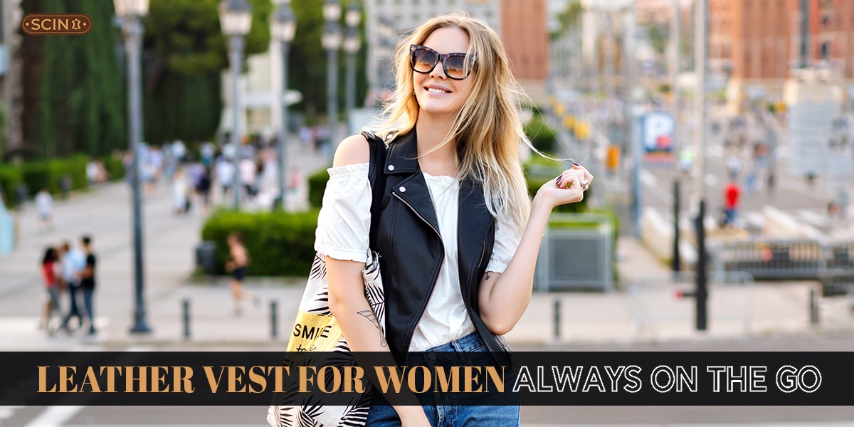 Leather Vest For Women Always on the Go