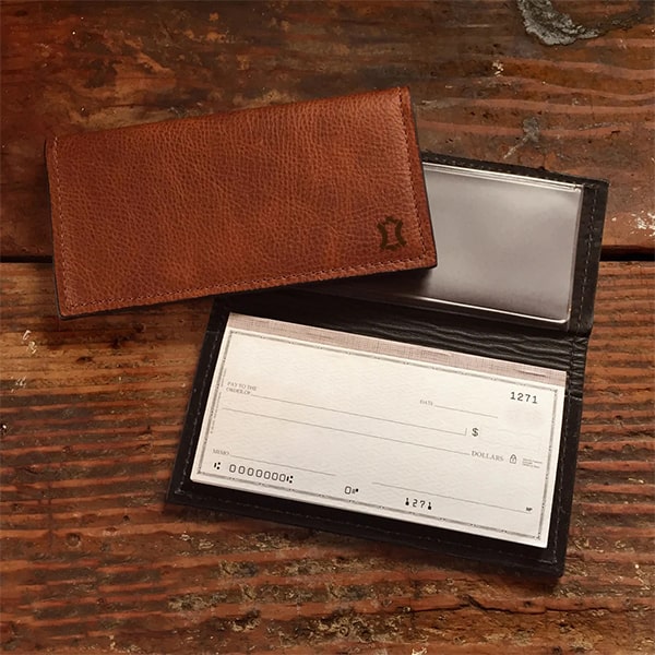 Checkbook Leather Wallets