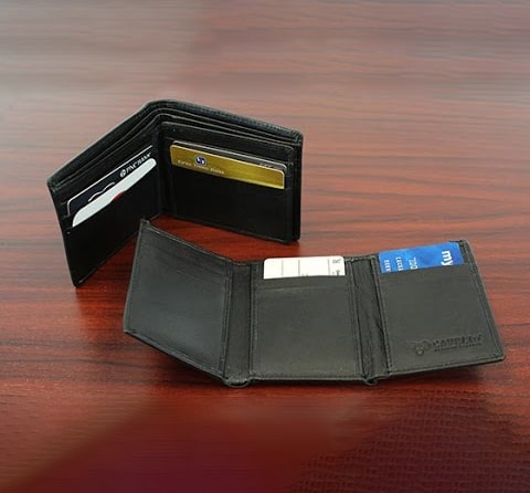 Bifold and Trifold Leather Wallets