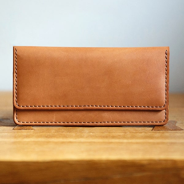 Classic Leather Clutch Wallet