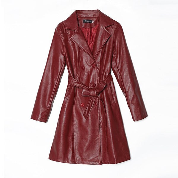 Women's Leather Trench Coat The Ultimate Guide SCIN Official Blog