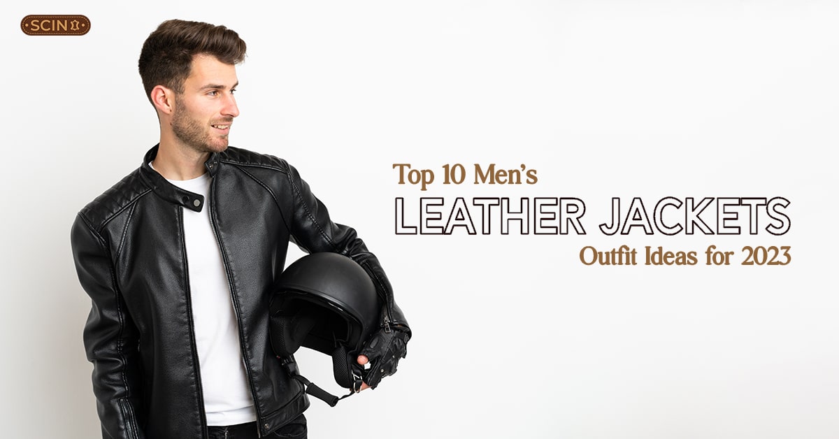 10 Ways To Style A Black Leather Jacket for Men