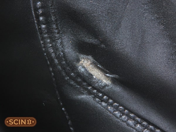 How to repair scratched leather?